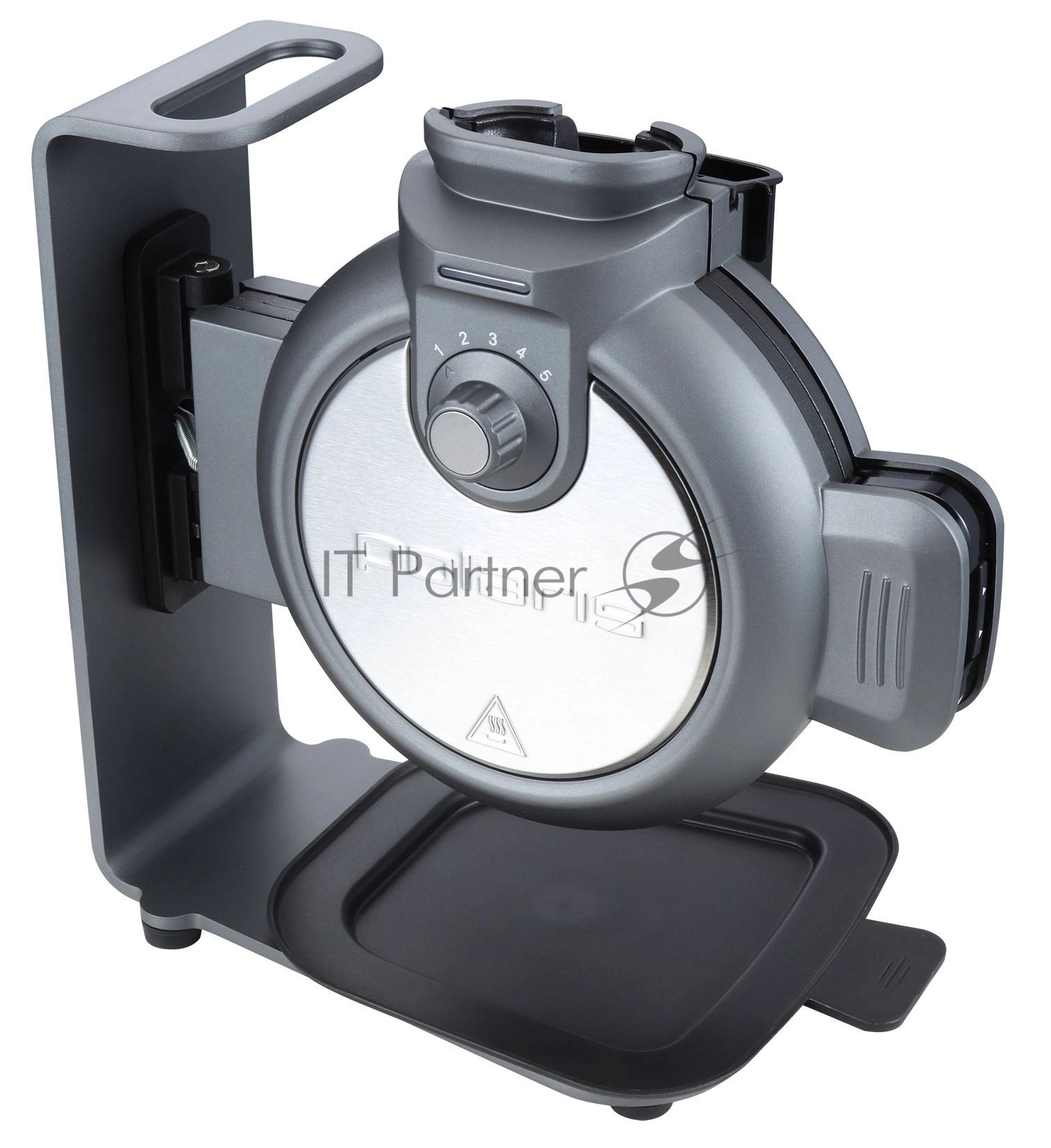 Вафельница Polaris PST 1000 900Вт графитовый