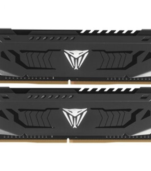 Оперативная память Patriot Viper Gaming RGB Series, DDR4, 16GB (2x8GB), 3200 MHz, CL16, с радиатором, RGB, черный