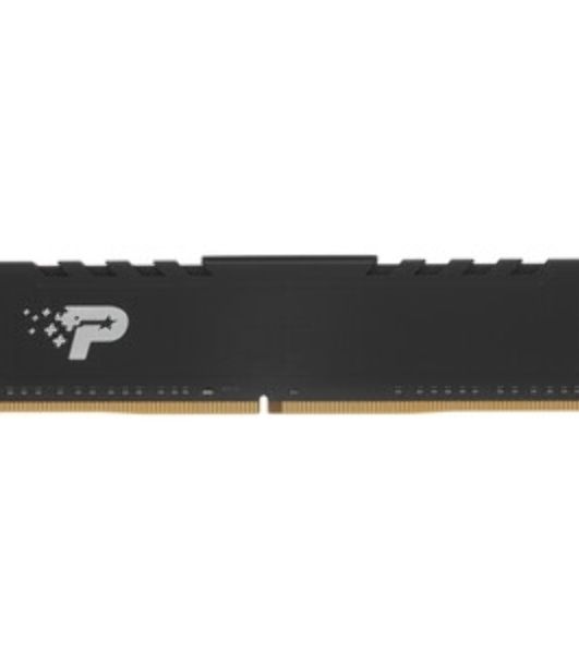 Оперативная память Patriot Signature Premium, DDR4, 8GB (1x8GB), 3200 MHz, CL22, с радиатором, чёрный