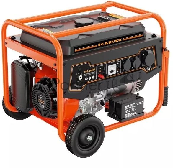 Генератор Carver PPG- 8000R 6.5кВт