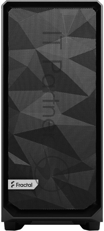 Корпус Fractal Design MESHIFY 2 COMPACT BLACK / ATX / 2x140mm & 1x120mm fans inc. / FD-C-MES2C-01