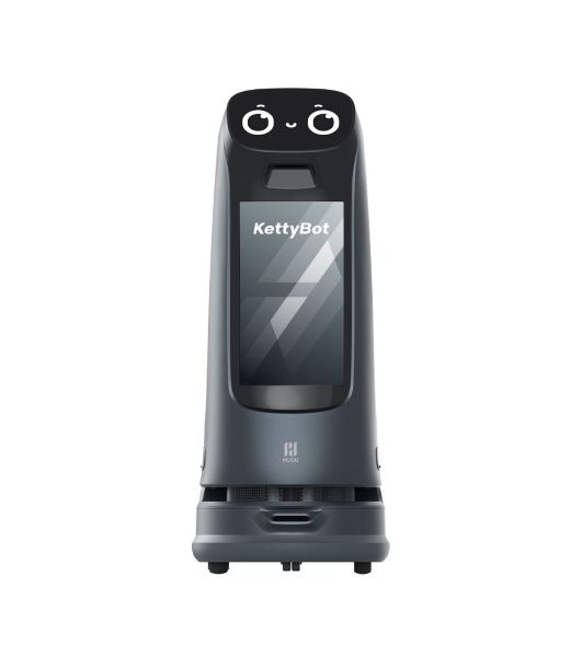 Сервисный робот-доставщик PuduRobotics модели KettyBot Pro (черный)