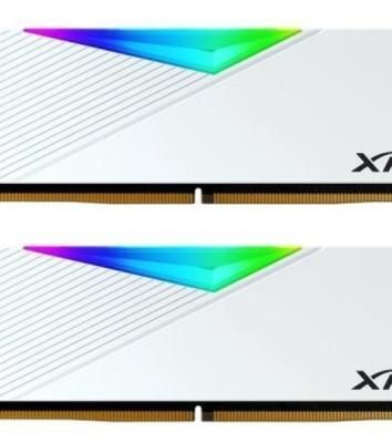Оперативная память XPG Lancer, DDR5, 64GB (2x32GB), 6000MHz, CL30, DIMM, с радиаторами, белый
