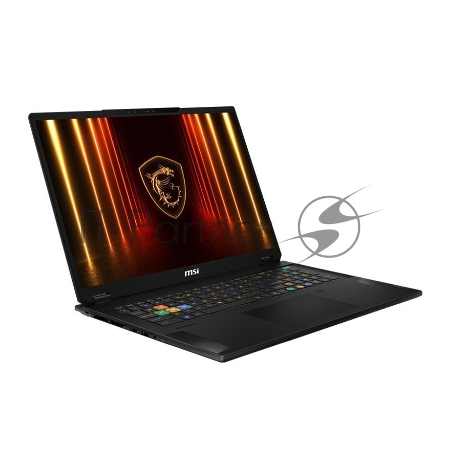 Ноутбук MSI Stealth 18 HX AI A2XWHG-098XRUY/18"/IPS/Intel Core Ultra 9 275HX/32Gb/1Tb SSD/NVIDIA GeForce RTX 5070 Ti 12Gb/NoOS/черный/2.89kg