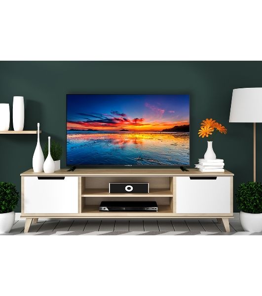 Телевизор Harper 58" 58U750TS черный Direct LED UHD 60Hz Smart