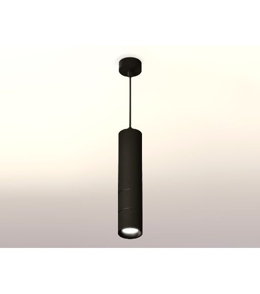 Светильник Ambrella Light XP7402075 SBK/PBK черный песок/черный полированный MR16 GU5.3