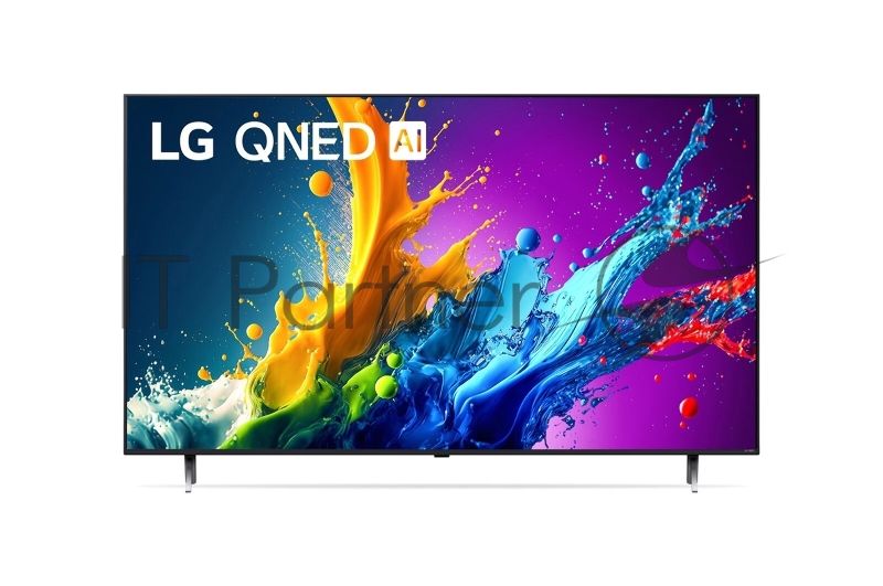 Телевизор LG 86" 86QNED80T6A черный LED UHD 60Hz Smart