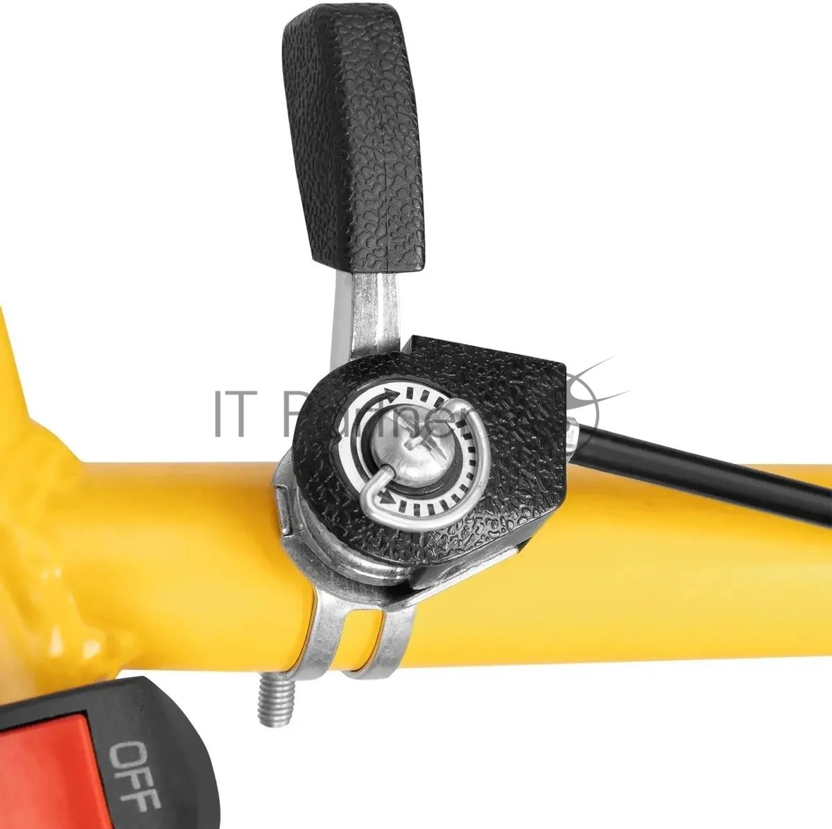 Мотоблок Denzel DPT-670S-PRO, 7 л.с., ремен.сцеп, фрез 3х4, ШОМ, передачи 6В/2Н