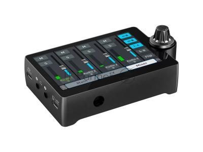 Аудиоинтерфейс USB 110305A3004 Icon AIO2 АЦП/ЦАП 24 бит/192 кГц, 3,9" сенсорный дисплей, цифровой энкодер, динамический диапазон 116 дБ, S/N 116 дБ, усиление на микрофонном входе 63 дБ