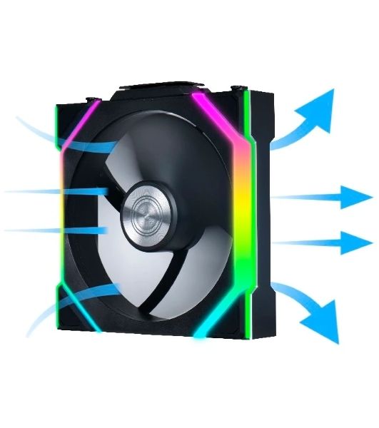 Комплект вентиляторов для корпуса Lian Li Uni Fan SL Wireless 120 черный (G99.12SL1W3B.00)