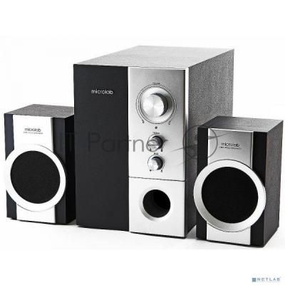 Колонки Microlab M-590 2.1 silver/black 16 Вт RMS