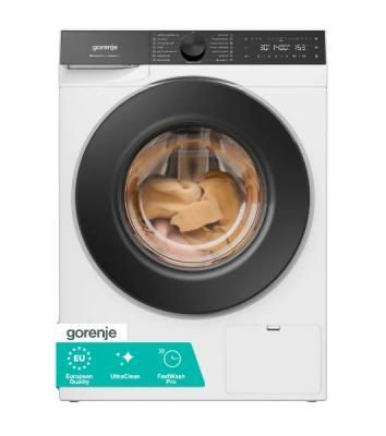 Стиральная машина Gorenje WG694A11, белая, загрузка фронтальная 9 кг, 1400 об/мин, класс: A+++