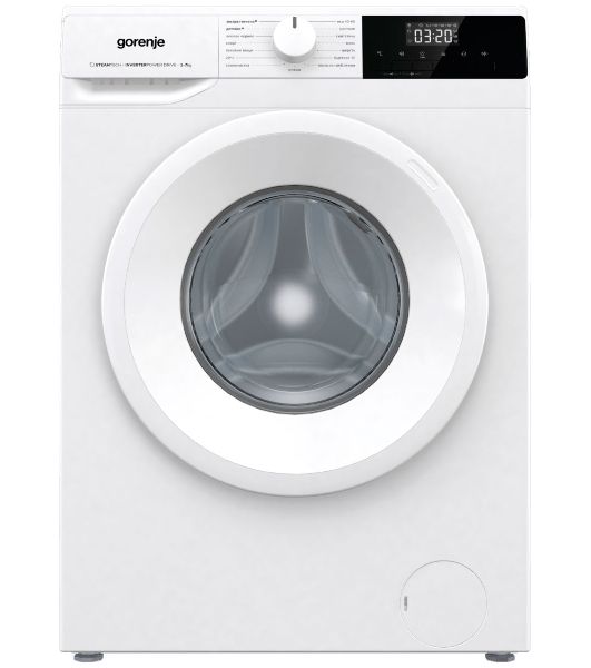 Стиральная машина GORENJE W2NHPI72SCSIRV + бак белый загрузка фронтальная 7 кг, 1200 об/мин., класс: А