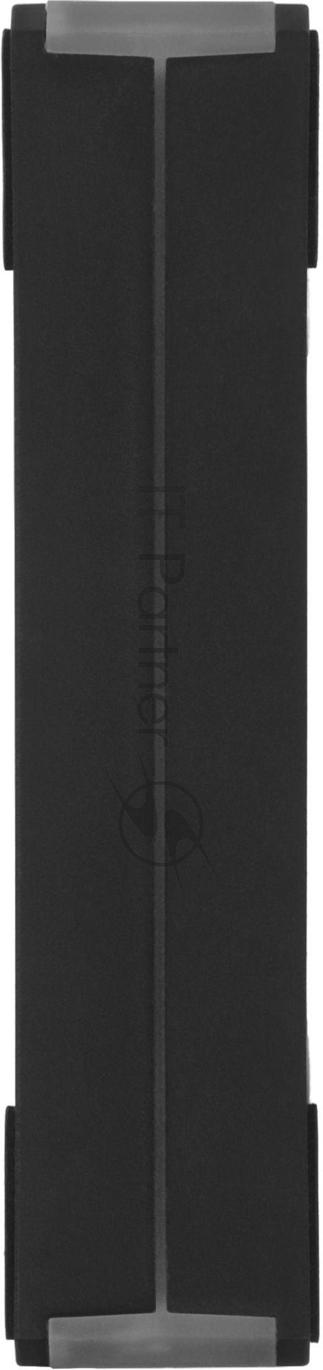 Вентилятор для корпуса Bloody CF-11 LCD ARGb 120х120x25 черный 4-pin 32дБ (упак.:1шт) (CF-11-ARGb120-BK) Ret