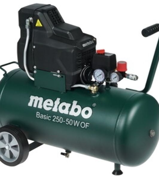Компрессор Metabo Basic 250-50 W OF  601535000 безмасл. 1.5кВт,50л