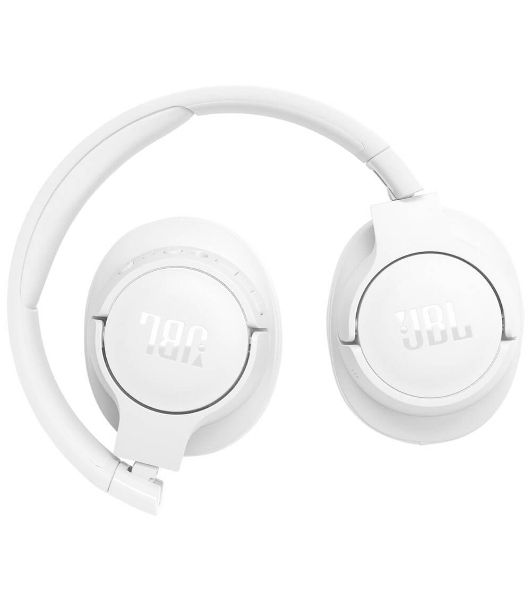 Беспроводные/проводные наушники JBL Tune 770NC белый, полноразмерные, Bluetooth + проводной, активное шумоподавление, до 70 ч