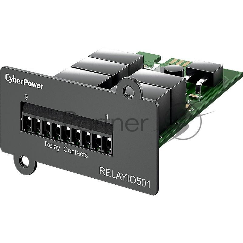 Релейная карта управления CyberPower RELAYIO501/Dry contact relay card for OL, OLS, PR, OR series UPSs, 0.54x0.36x0.76m., 0.052kg.