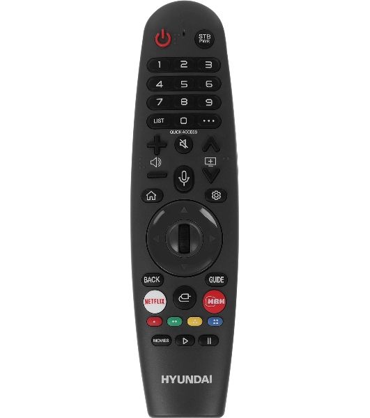 Телевизор Hyundai 55" H-LED55BU7100 серый LED UHD 60Hz WebOS