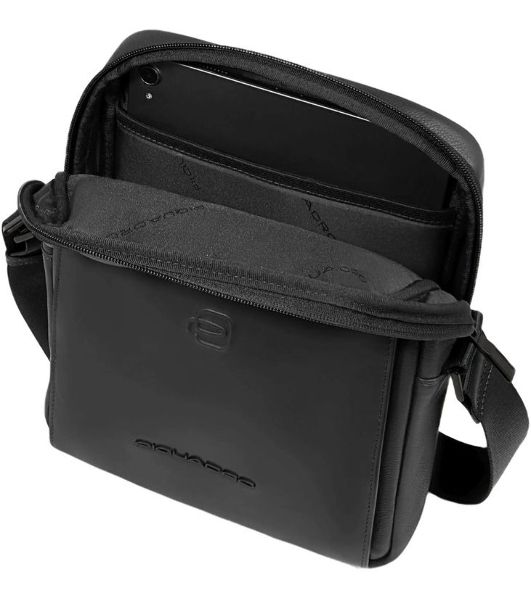 Сумка мужская Piquadro Ael CA6917S142/N черная натур.кожа