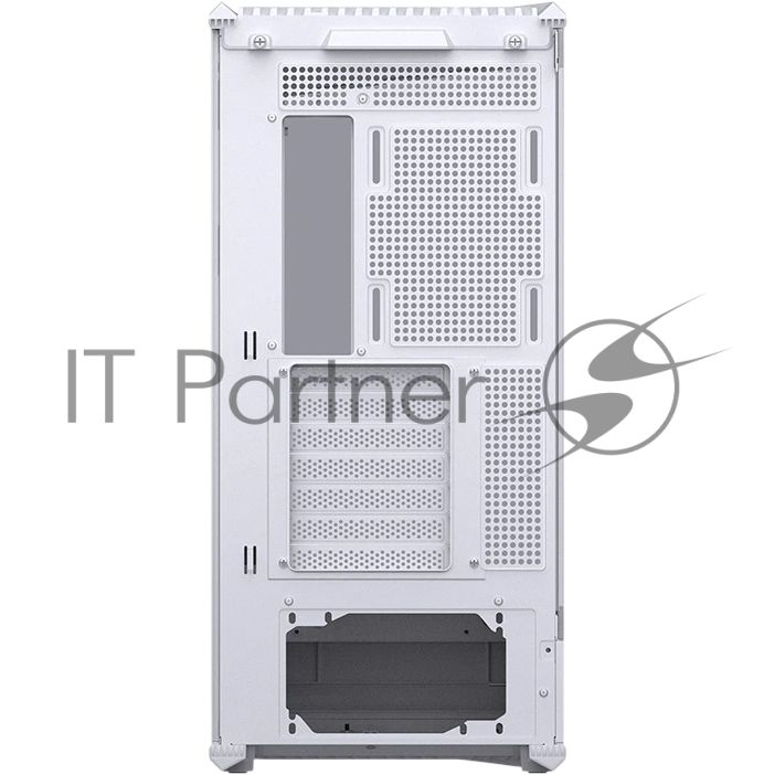 Корпус без блока питания Case JONSBO D400, Midi-Tower, TG, no fan, 2xUSB-A 3.0 + 1xUSB-C 3.2, ATX, mATX, mITX White