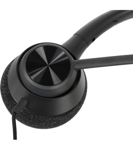 Гарнитура Plantronics EncorePro EP310 QD чёрный, проводная