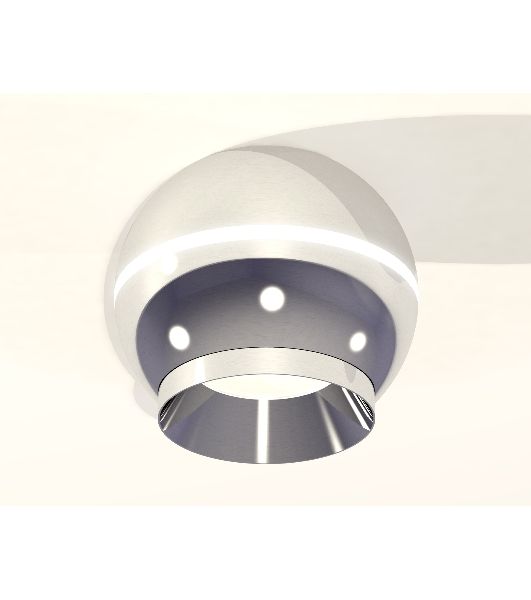 Светильник Ambrella Light XS1104002 PSL серебро полированное MR16 GU5.3 LED 3W 4200K (C1104, N7032)