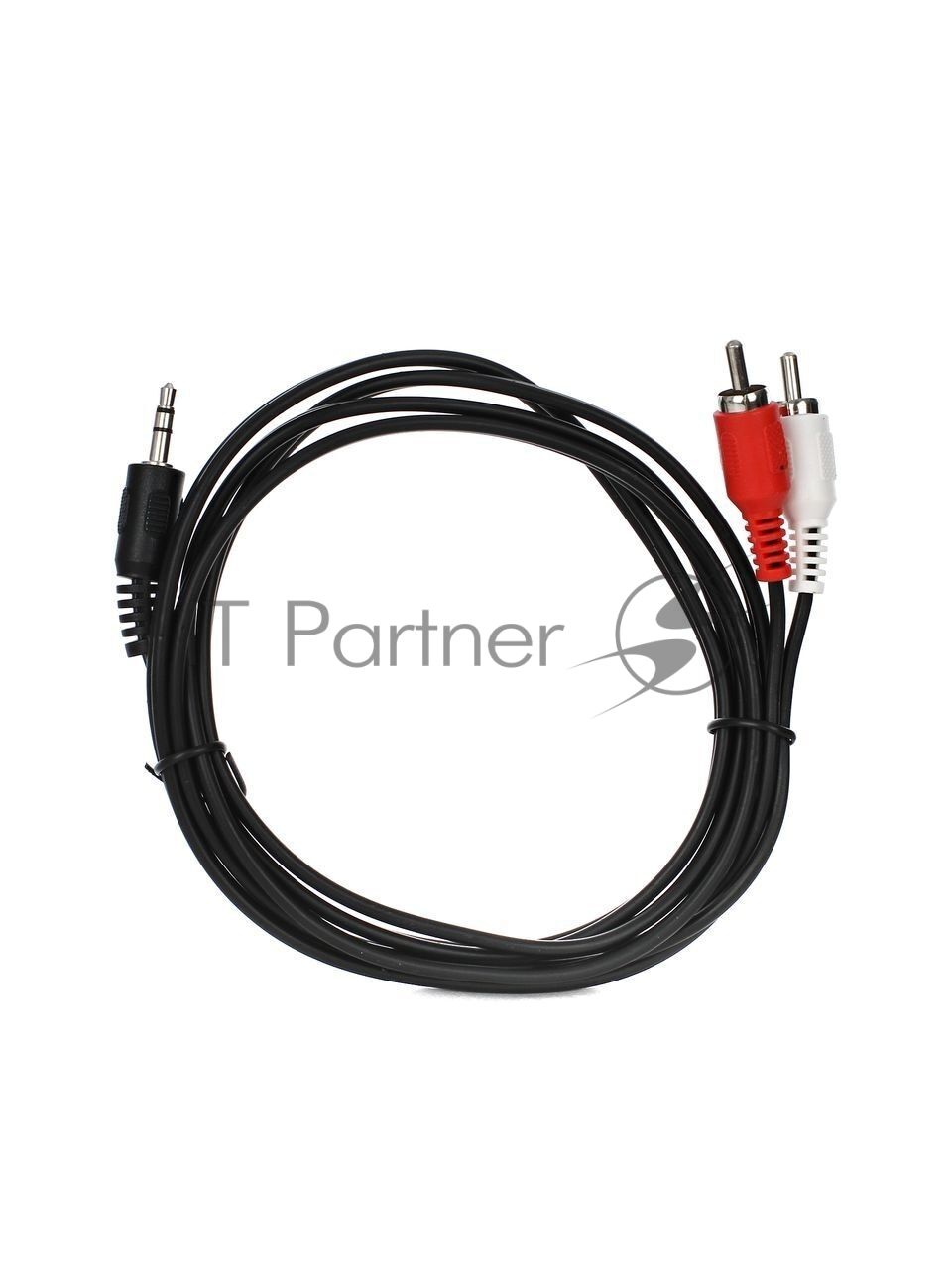 Кабель соединительный VCOM 3.5 Jack (M) - 2xRCA (M), стерео, аудио,  1.5м <VAV7183-1.5M>