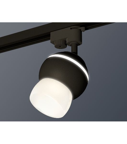 Светильник Ambrella light XT1102074 SBK/FR черный песок/белый матовый MR16 GU5.3 LED 3W 4200K (A2521, C1102, N7177)