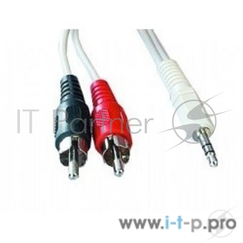 Кабель аудио Gembird Jack3.5/2xRCA, 5.0м