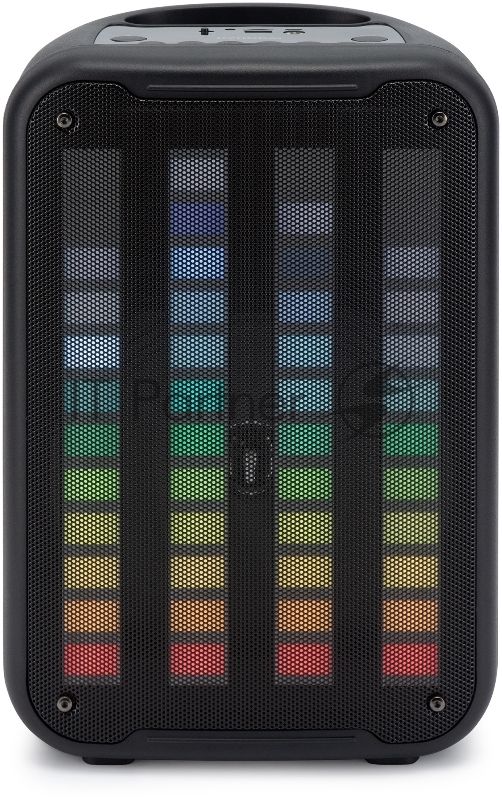 Минисистема Hyundai H-MC1204 черный 10Вт FM USB BT micro SD