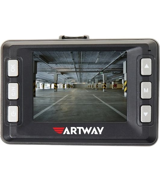 Видеорегистратор Artway MD-105, 2304x1296, 2.4", GPS, G-сенсор, GPS-информатор