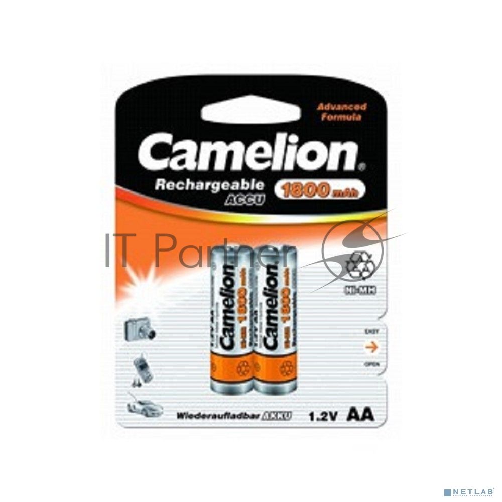 Аккумулятор Camelion AA-1800mAh Ni-Mh BL-2   1.2В