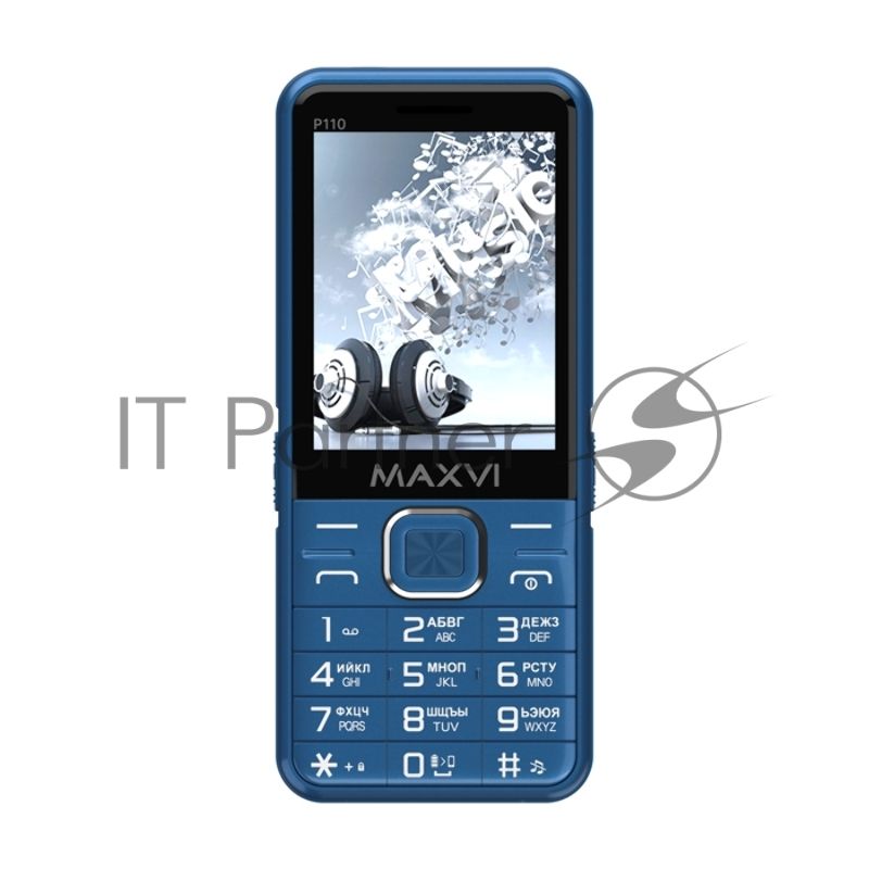Мобильный телефон Maxvi P110 маренго