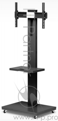 Подставка для телевизора Holder PR-106 черный 26"-70" напольный наклон (2 коробки)