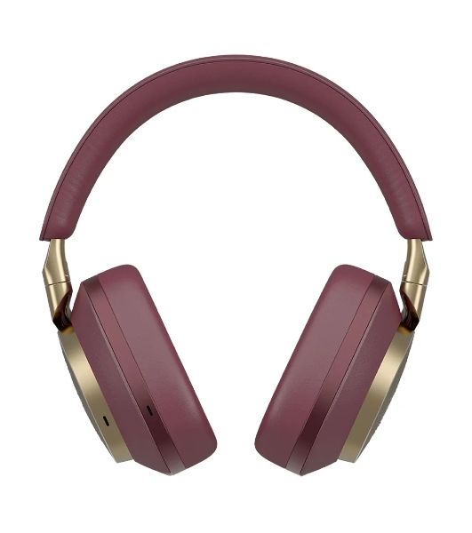 Беспроводные/проводные наушники Bowers & Wilkins PX8 Royal Burgundy бордовый, полноразмерные, Bluetooth + проводной, активное шумоподавление, до 30 ч