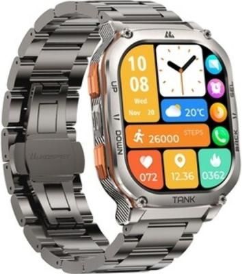 Умные часы KOSPET Tank M3 Ultra, 1.96" AMOLED, Bluetooth 5.0, GPS, IP69K, серебристый