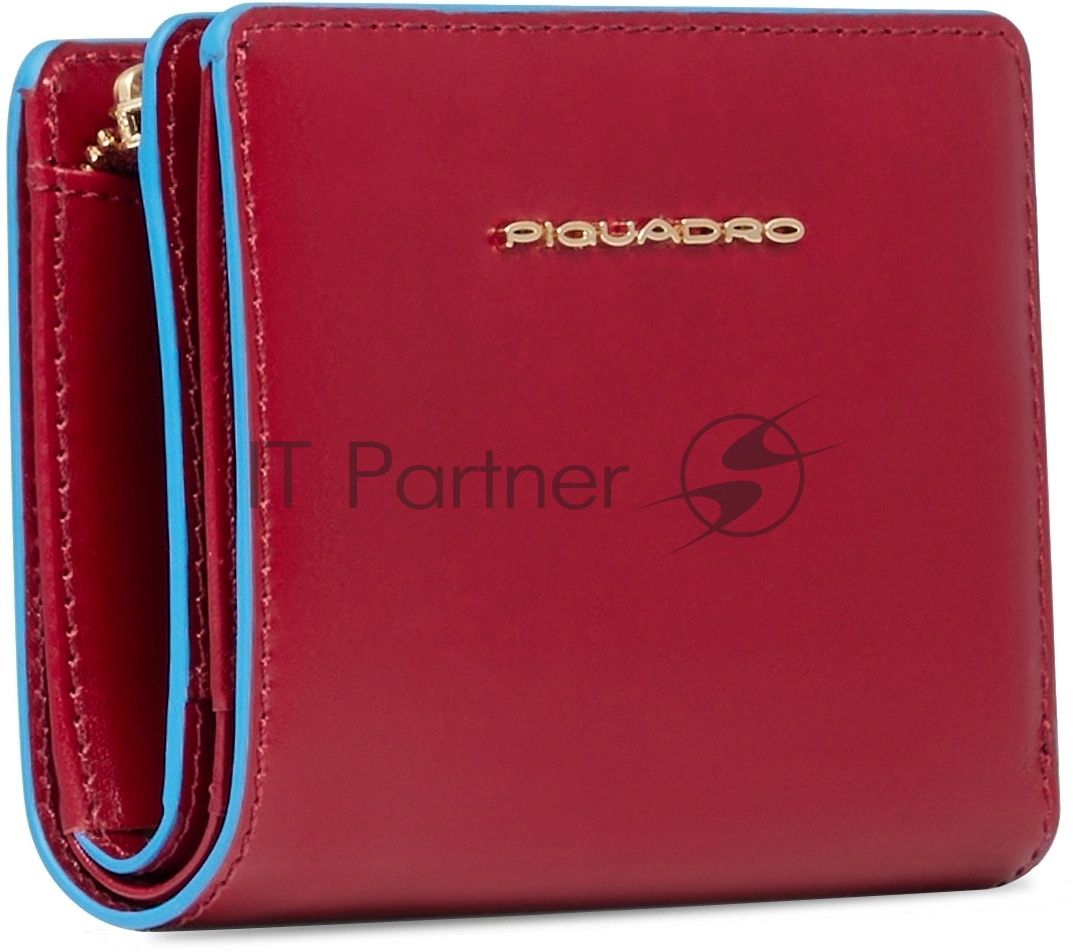 Кошелек женский Piquadro Blue Square PD6660B2R/R красный