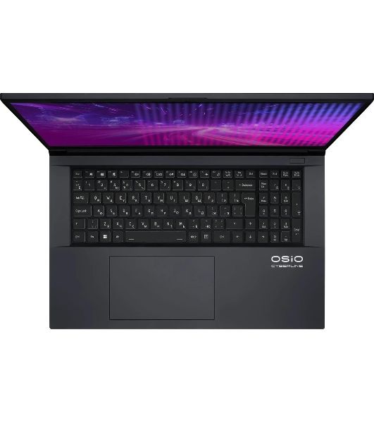 Ноутбук OSiO CyberLine C170i-002/17.3"/IPS/Intel Core i5 12600H/16Gb/512Gb/SSD/NVIDIA GeForce RTX 4050 6Gb/Без ОС/темно-серый/2.49kg
