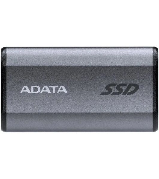Внешний SSD ADATA Elite SE880, 4TB, USB 3.2 Gen 2x2 Type-C, R/W 2000/2000, серый