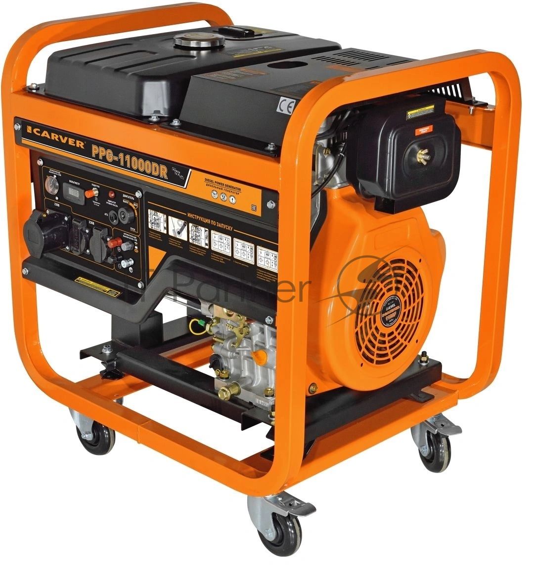 Генератор Carver PPG -11000DR 9.5кВт
