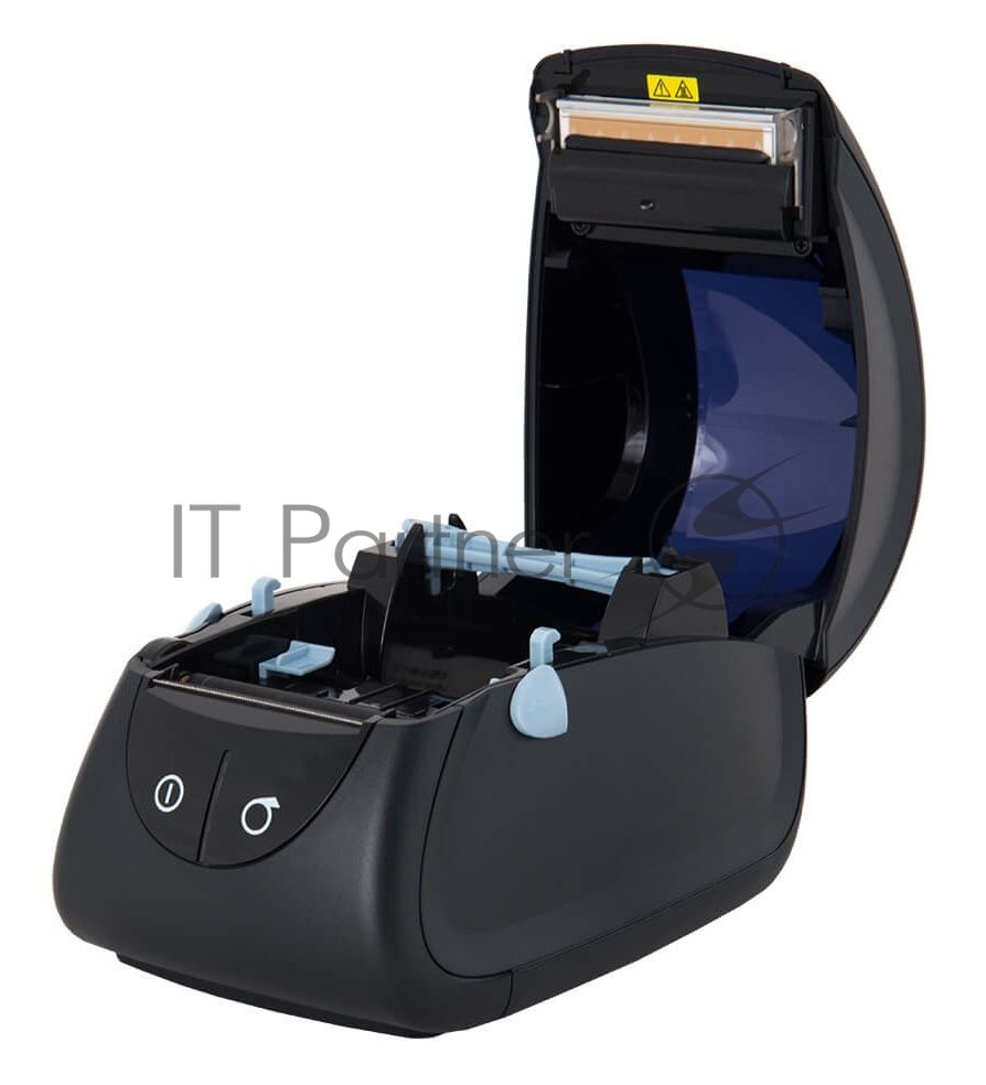Принтер наклеек Mertech MPRINT LP80 EVA прямая термопечать, 203 dpi, 100 мм/сек, RS-232, USB, черный