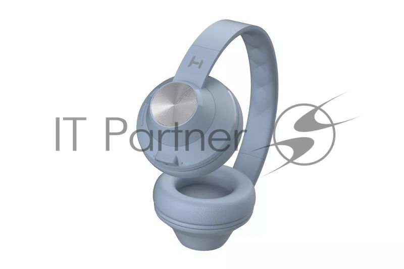 Беспроводные/проводные наушники Harper HB-412 нежно-голубой, накладные, Bluetooth + проводной, до 8 ч