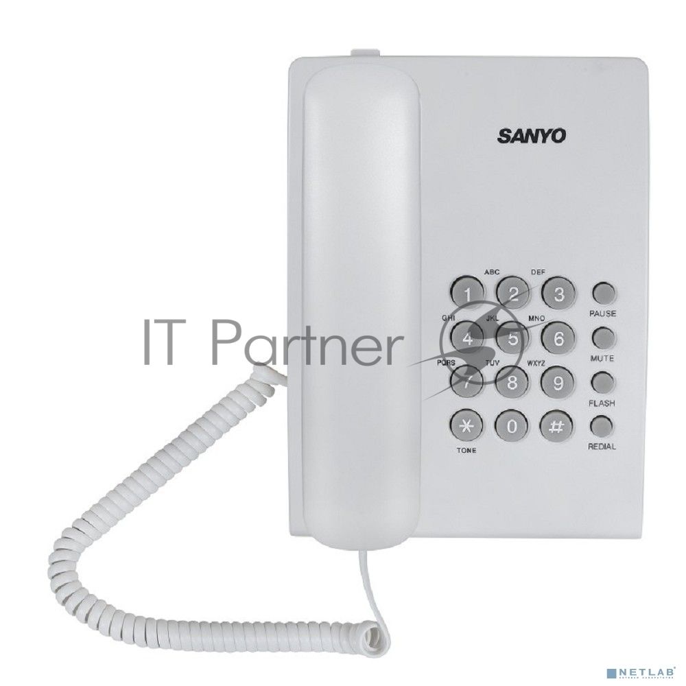 Телефон проводной SANYO RA-S204W белый
