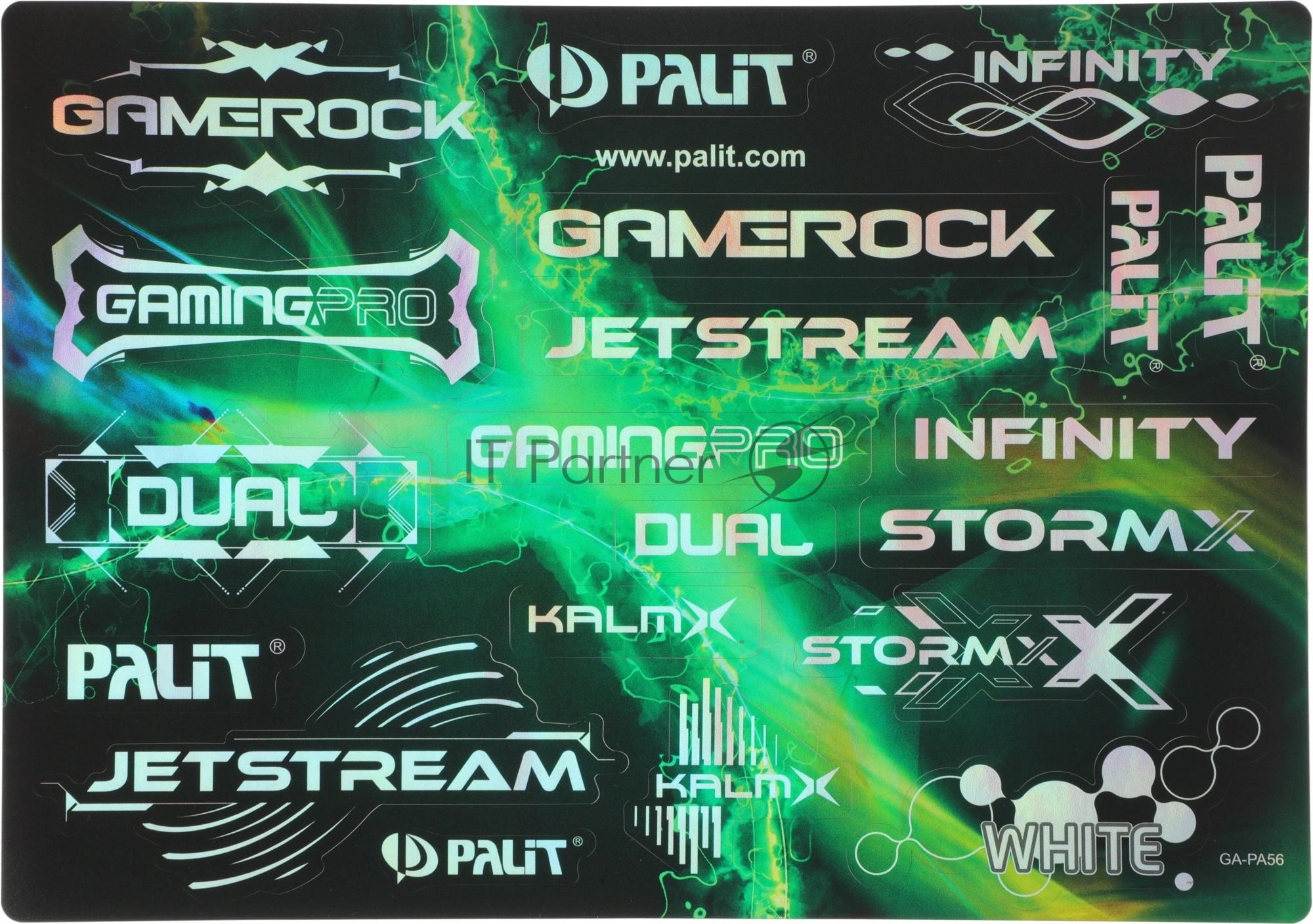 Видеокарта Palit GeForce RTX 5070 GAMINGPRO-S, 12 GB GDDR7, 192 bit, 3xDisplayPort, HDMI, GPU 2325 MHz