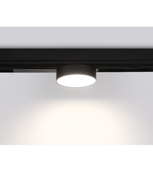 Управляемый светодиодный светильник для шинопровода Magnetic Ambrella light GL1381 BK черный IP20 15W 3000K-6400K 220V 120° D115/232*115*77 (Без ПДУ)