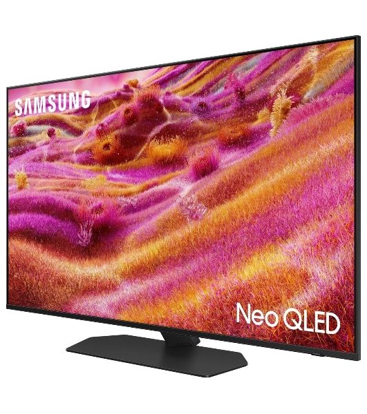 Телевизор Samsung QE43QN90FAUXRU, 43", черный, Mini LED, 4K Ultra HD, 3840x2160, 120Hz, Tizen
