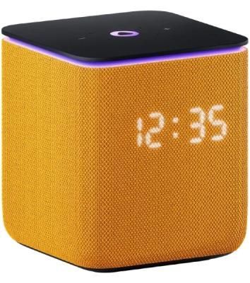 Умная колонка Яндекс Станция Миди, 24Вт, с экраном, 2 динамика, Wi-Fi, BT5.0, Zigbee, Алиса, оранжевый