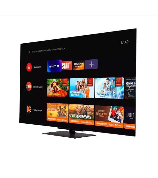 Телевизор Haier 65" DH1VNXD00RU S9 черный OLED 4K UHD 120Hz Smart TV Android 3GB/32GB