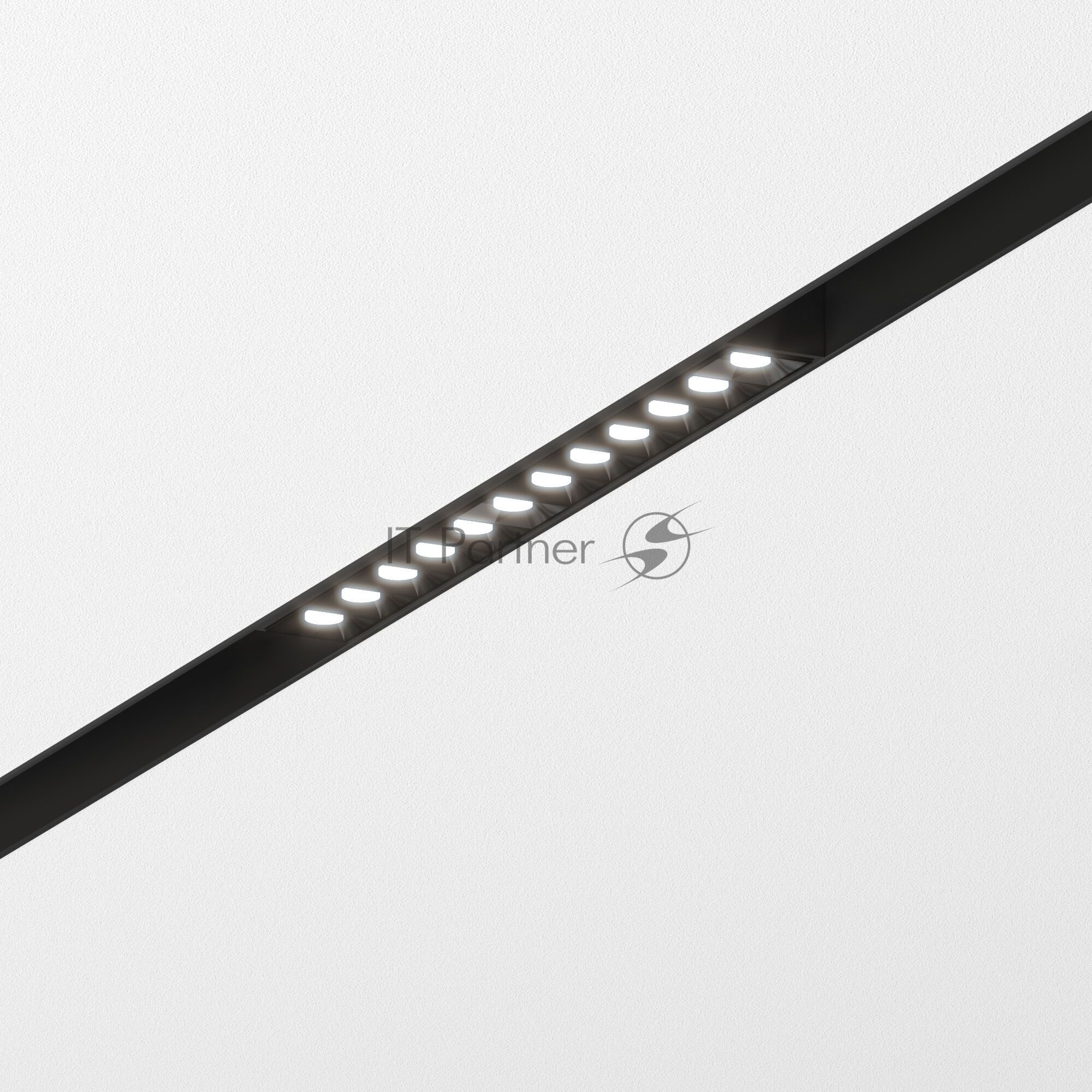 Умный трековый светильник 85192/01 Slim Magnetic 12W 2700-6500K Dim SL02 (черный)