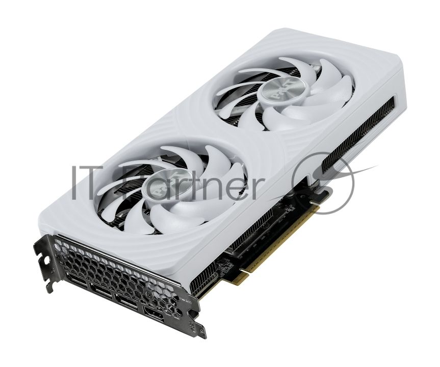 Видеокарта Palit GeForce RTX 5060 Ti WHITE OC, 16 GB GDDR7, 128 bit, 3xDisplayPort, HDMI, GPU 2407 MHz